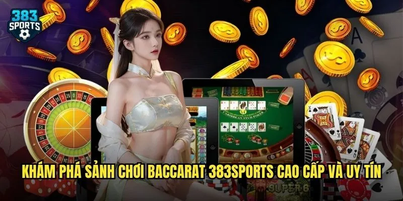 Baccarat 383sports Trực Tuyến Đẳng Cấp Với Dealer Xinh Đẹp 2 Khám phá sảnh chơi Baccarat 383sports cao cấp và uy tín