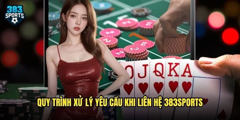 Quy trình xử lý yêu cầu khi liên hệ 383sports