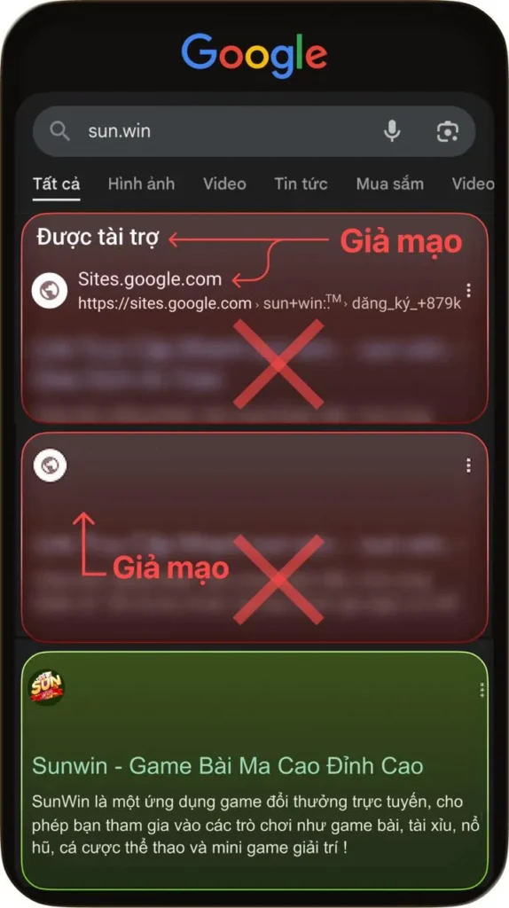7 bước phân biệt Sunwin và fake để tránh mất tiền oan 1 phân biệt Sunwin và fake